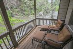 River views from deck